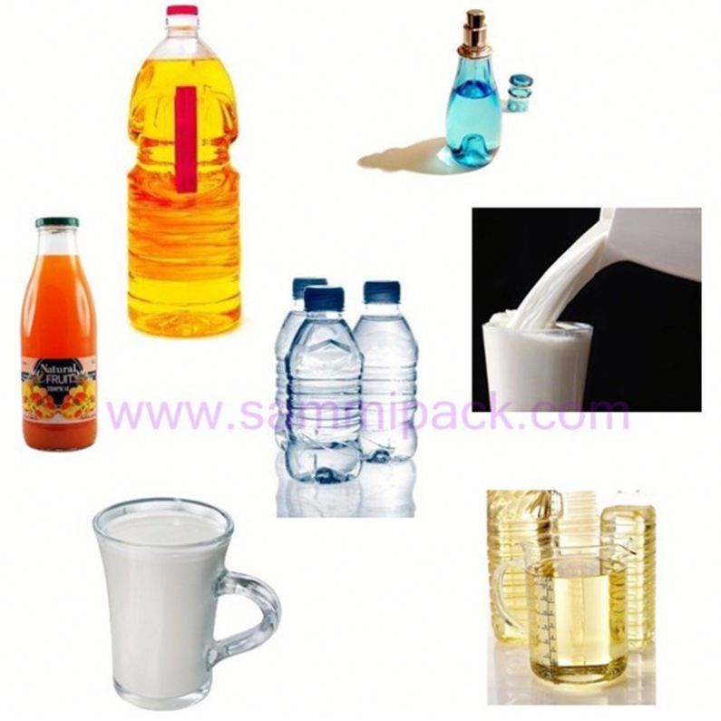 Petite machine de remplissage semi-automatique à 2 têtes pour bouteilles en plastique PET, flacons en verre, liquides, 1000-5000ML