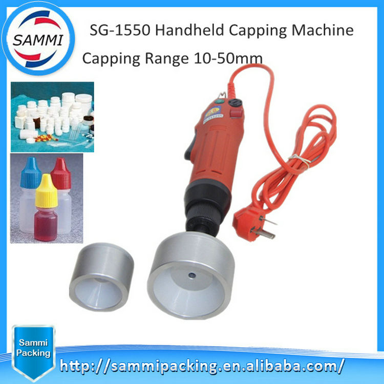 Vente en gros de machines électriques semi-automatiques pour bouteilles en verre en plastique