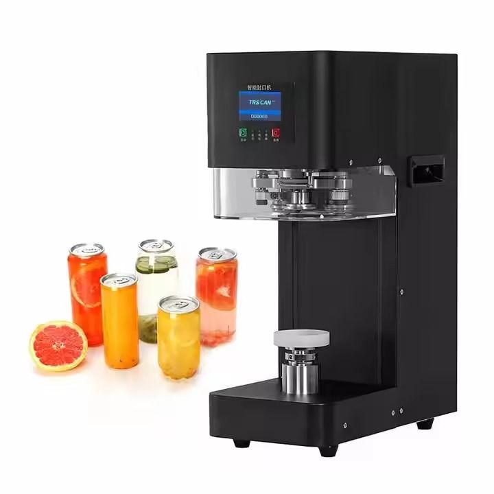 Fabricant professionnel d'usine de scelleuse de boîtes pour boissons - Machine automatique de scellage de boîtes pour sodas, bières, boîtes de thon, Bubble Tea