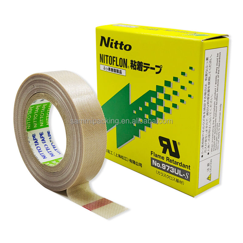 NITTO PTFE 973UL 13mm19mm Ruban d'étanchéité en téflon silicone haute température résistant à la chaleur