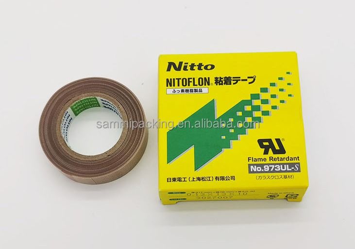 NITTO PTFE 973UL 13mm19mm Ruban d'étanchéité en téflon silicone haute température résistant à la chaleur