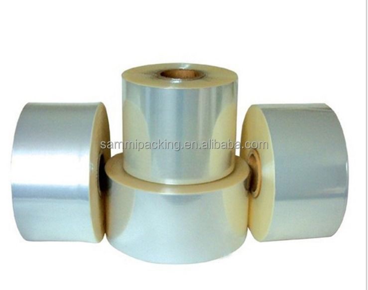 Rouleau de film plastique transparent de qualité alimentaire, matériau PET, prix de gros d'usine pour l'emballage de bonbons et de collations, film étirable coulé