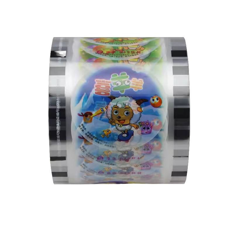 Rouleau de scellage personnalisé pour tasses à thé boba en plastique jetables avec logo imprimé, impression personnalisée, PP PET, film de scellage pour tasses de 95 mm