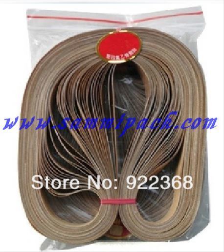Vente directe d'usine de haute qualité 750*15mm Courroie de scellage pour scelleuse à bande continue FR-900/SF-150/FRD-1000/machine de thermoscellage