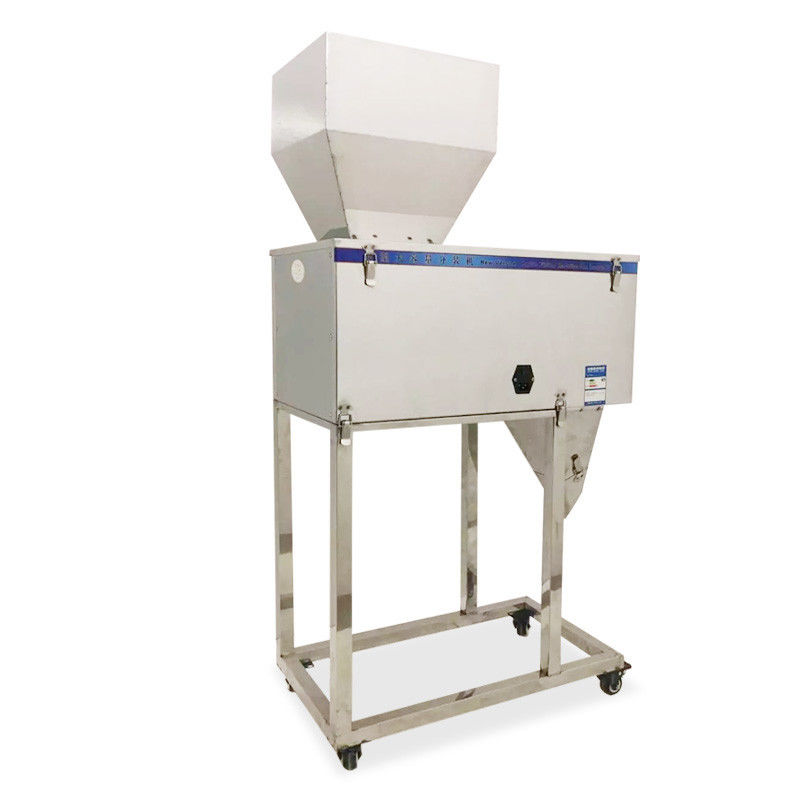 Machine de remplissage automatique et semi-automatique de granulés pour grains de blé, sucre, haricots, riz avec grand réservoir, moteur principal, application pour boissons