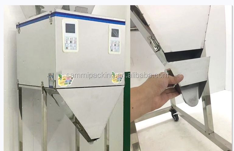 Machine de remplissage et de pesage automatique de granulés à grande vitesse pour riz et noix, pour bouteilles en plastique et en verre