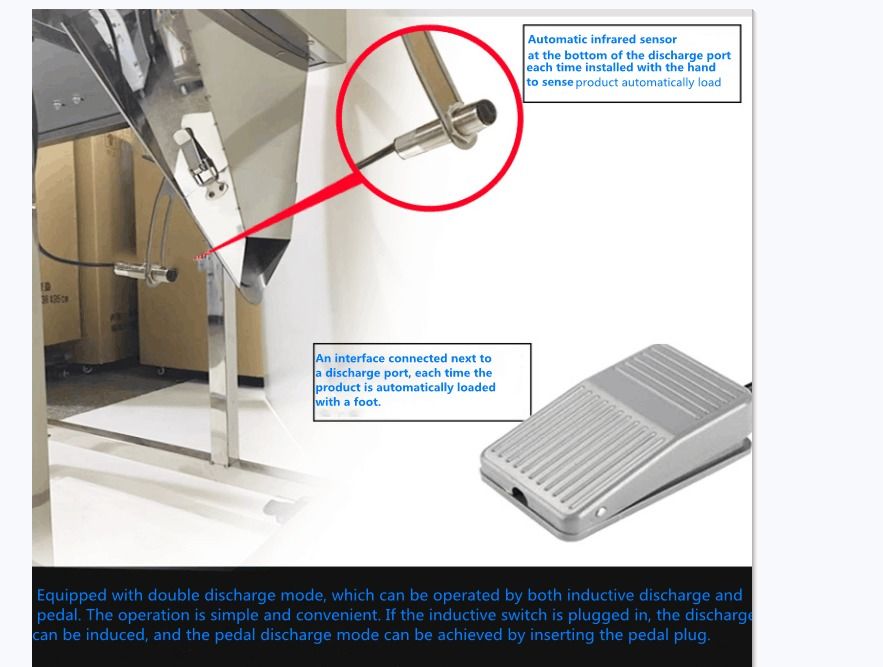 Machine de pesage professionnelle à faible coût pour remplissage de fûts et ensachage de poudre/particules/grains avec peseuse automatique