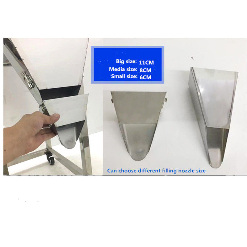 Machine de pesage professionnelle à faible coût pour remplissage de fûts et ensachage de poudre/particules/grains avec peseuse automatique