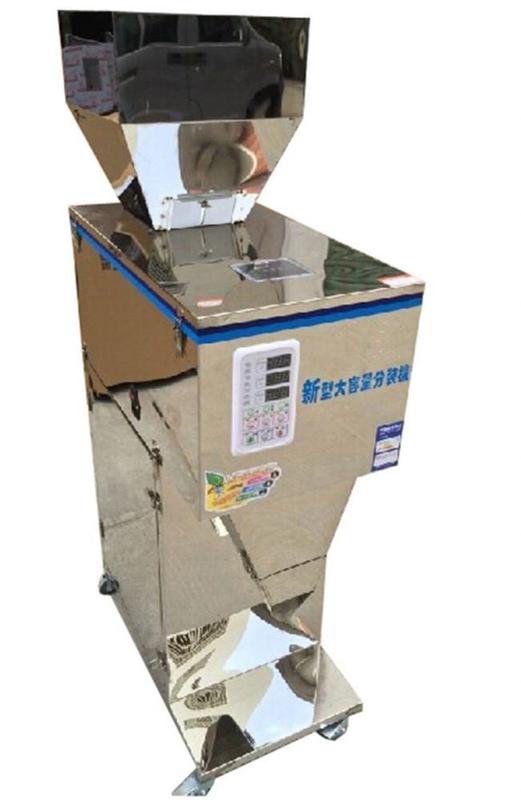 Prix pas cher 100-2500g machine de remplissage de poids de sucre en acier inoxydable,machine de remplissage de granules de poudre sèche précise pour sac