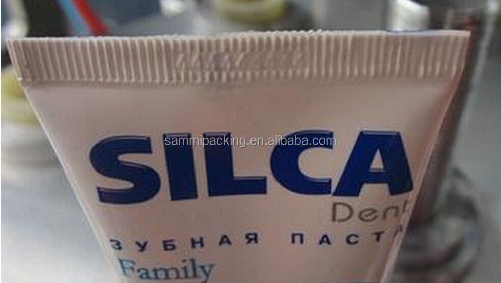 Pâte dentifrice cosmétique à ultrasons, plastique, étancheuse à tube molle, machine d'étanchéité, étancheuse à queue de tube