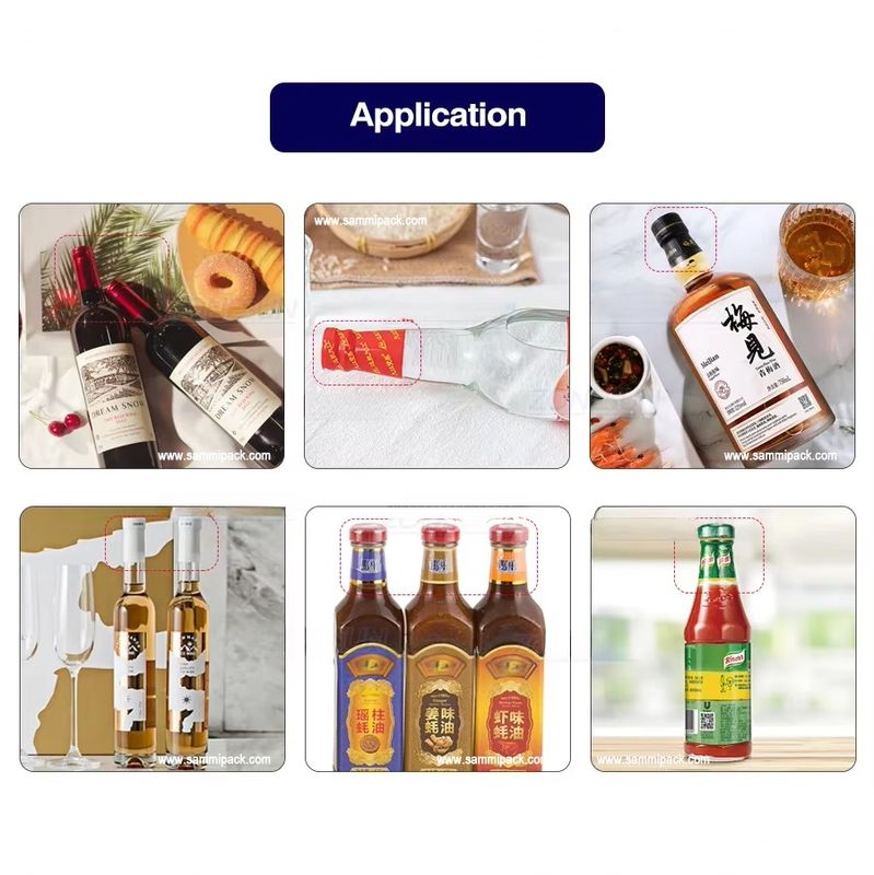 Machine d'emballage à capuche de haute qualité/machine d'emballage à capuche de bouteille