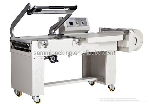 Emballage rétrécissant L Bouteille 5540 semi-automatique en gros 2 en 1 Machine d'emballage rétrécissante thermique Machine d'emballage rétrécissante boîte