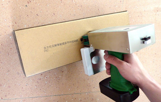 Imprimante à jet d'encre à plat haute efficacité, Machine de codage de date d'expiration Imprimante à jet d'encre portable AU-260