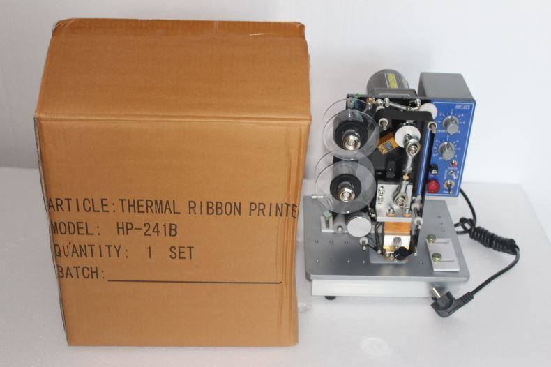 Une nouvelle machine d'impression de code à ruban chaud semi-automatique