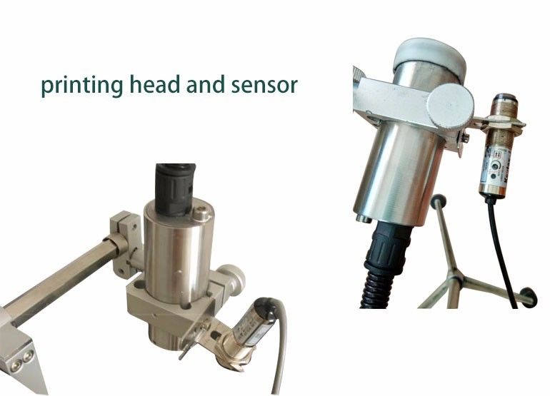 Imprimante à jet d'encre industrielle facile à utiliser pour l'impression de date/heure/caractères/codage/impression pour bouteilles/fils/câbles/œufs/sacs