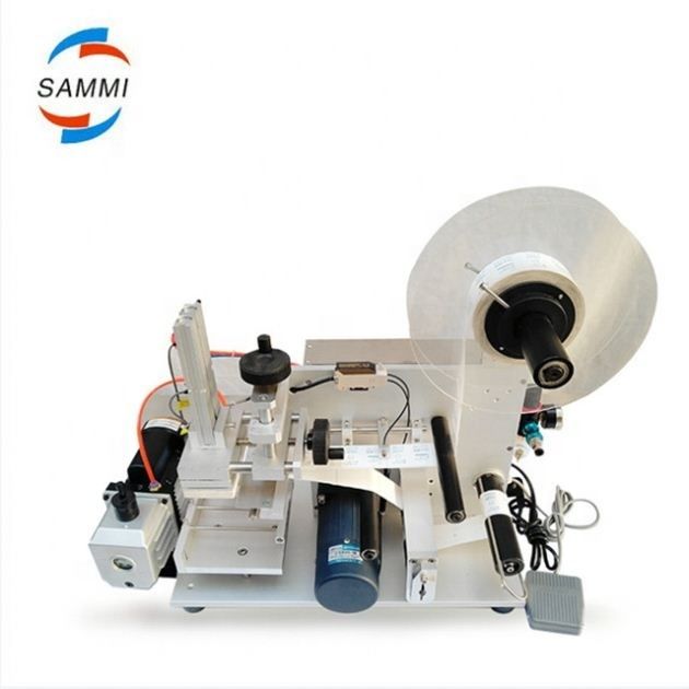 Vente à chaud électrique machine d'étiquetage de bouteille plate à bas prix professionnel autocollant de bouteille carrée machine d'étiquetage de haute précision