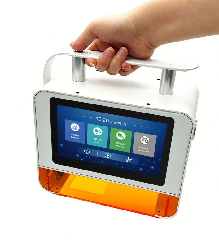 Garantie de qualité supérieure à 100% Imprimante laser UV portable de bureau pour le marquage de date et de logo, machine de marquage laser à fibre