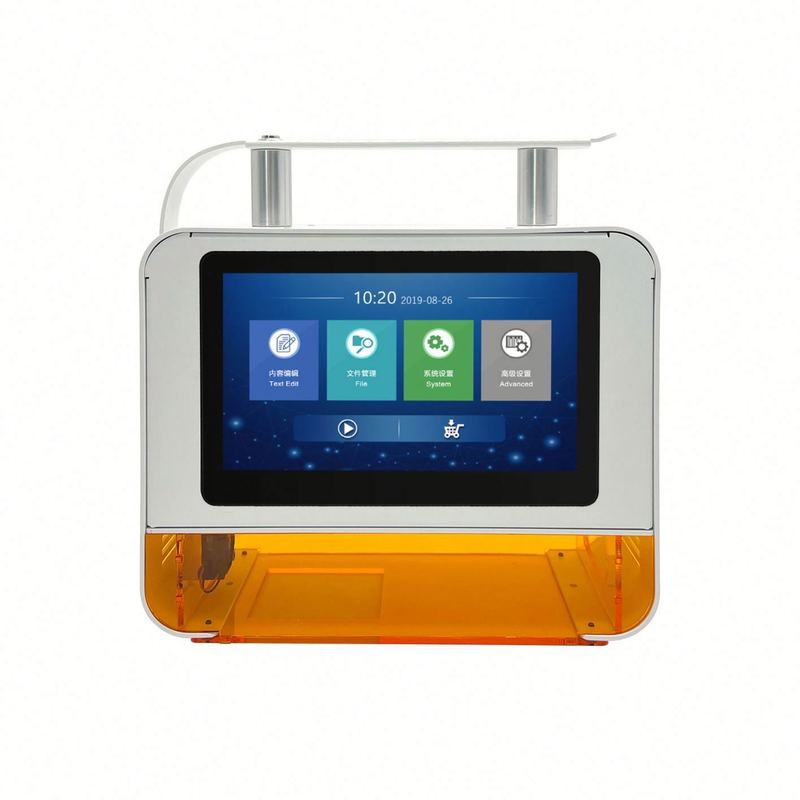 Garantie de qualité supérieure à 100% Imprimante laser UV portable de bureau pour le marquage de date et de logo, machine de marquage laser à fibre