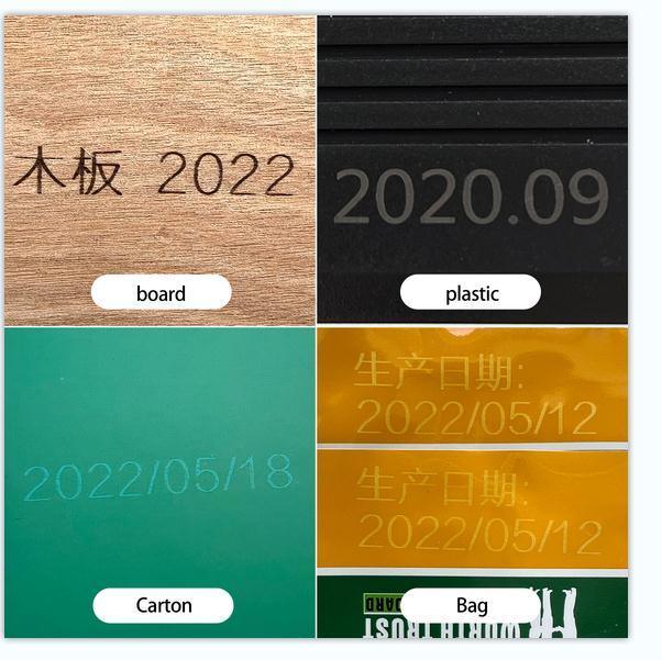 Garantie de qualité supérieure à 100% Imprimante laser UV portable de bureau pour le marquage de date et de logo, machine de marquage laser à fibre