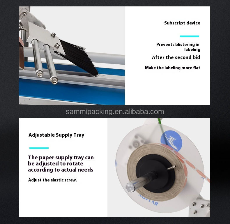 Machine d'étiquetage automatique haute vitesse professionnelle pour surfaces planes, boîtes, sacs - Étiqueteuse d'autocollants adhésifs avec convoyeur