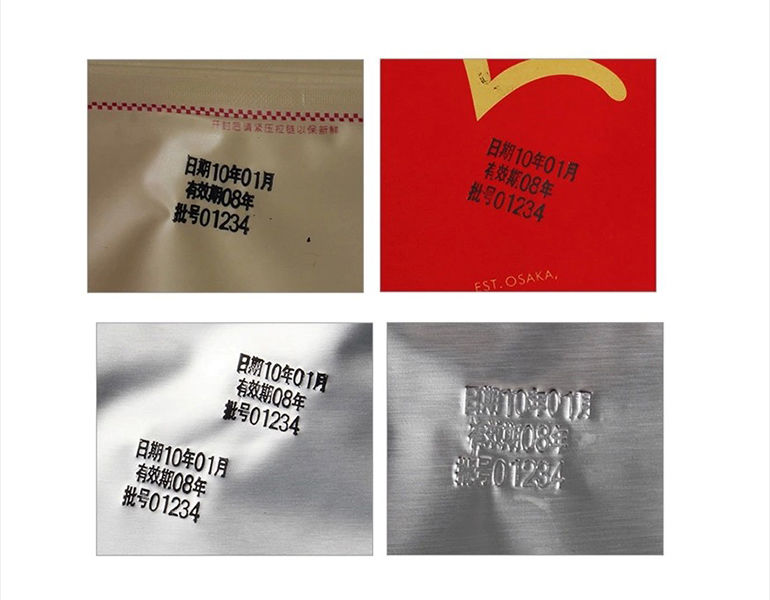 Machine d'impression d'étiquettes MY-380 de haute qualité - Imprimante de date/lot à encre solide et gaufrage pour films d'emballage et matériaux en papier