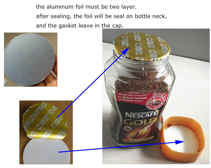 Meilleure qualité Dgyf-500A Machine d'étanchéité à induction manuelle à feuille d'aluminium