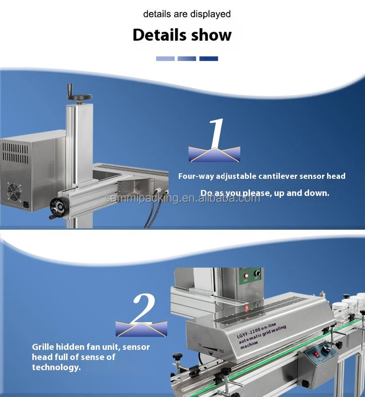 Machine de scellage par induction électromagnétique automatique pour bouteilles de jus en plastique, scelleuse de bouteilles et de canettes avec feuille d'aluminium