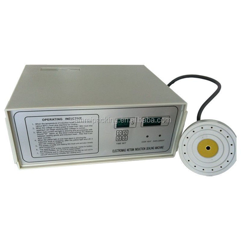 Machine de scellage électrique portable à induction pour joints en feuille d'aluminium, 20-100mm, pour la fermeture des bouchons de bouteilles, applications boissons