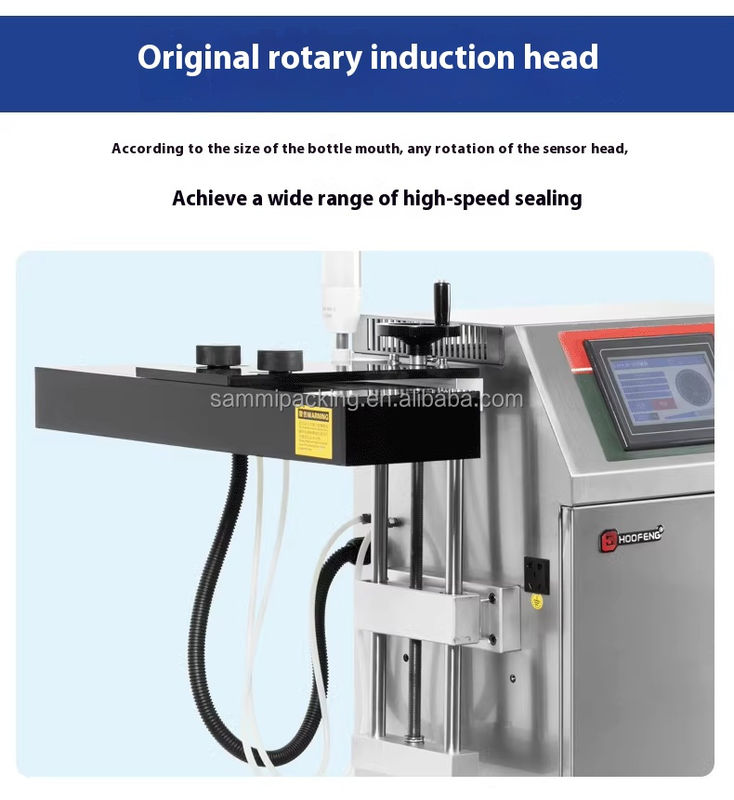 Machine à sceller les bouteilles en plastique à induction en aluminium