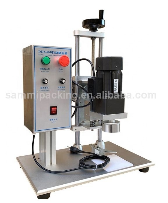 Meilleur prix Machine de bouchage électrique de bureau DDX-450 Bouteille en verre et en plastique pour boissons