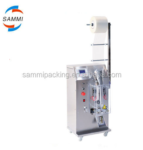 Machine de remplissage de liquide verticale semi-automatique de 100 ml pour le remplissage d'eau et de lait