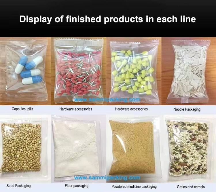 Fabrique directe 50-500g Machine d'emballage automatique multifonctionnelle pour les collations en poudre avec garantie d'un an