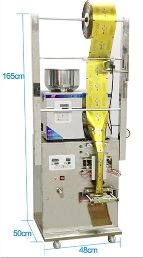 Prix pas cher 3 en 1 Maïs Grain Sucre Huile de maïs Sachet de sac d'emballage Machine d'emballage automatique multifonctionnelle