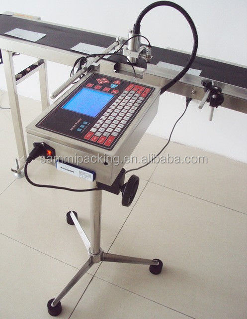 Machine de codage à jet d'encre continu de haute qualité / Imprimante de date de péremption avec imprimante à jet d'encre à résolution