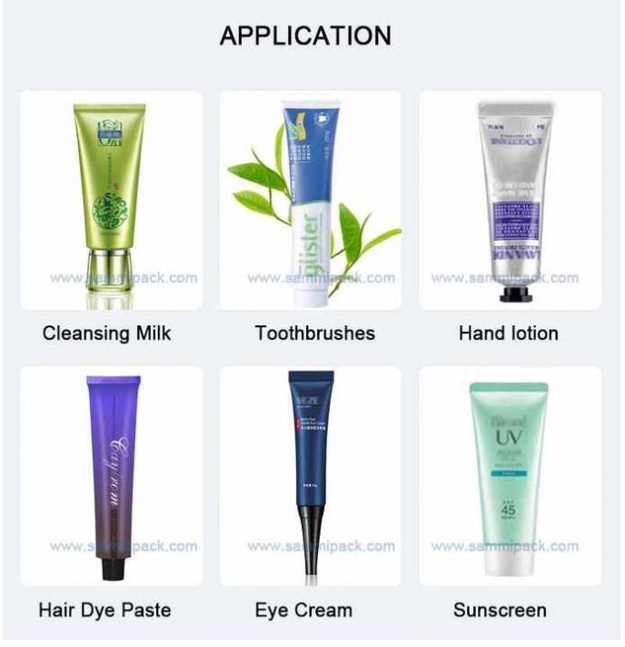 Machine automatique de remplissage et d'étanchéité des tubes de crème cosmétique