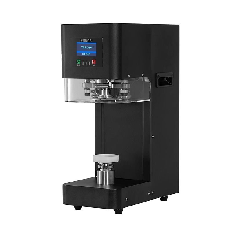 Machine de scellage de canette de bière de soude semi-automatique intelligente/canette de boissons en fer blanc de haute qualité