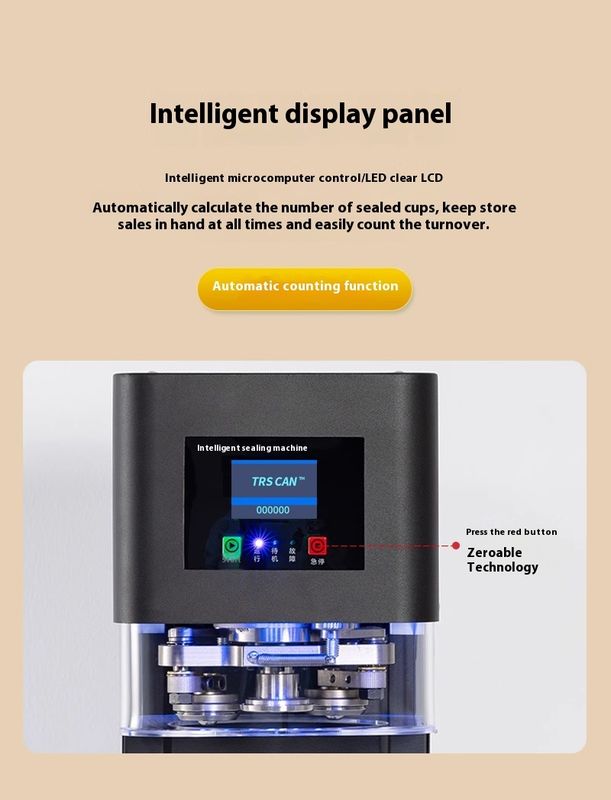 Meilleure vente 2025 Machine de sertissage de boîtes à haute efficacité, Sertisseuse automatique pour boîtes PET/Aluminium/Étain, Prix bas et entretien facile