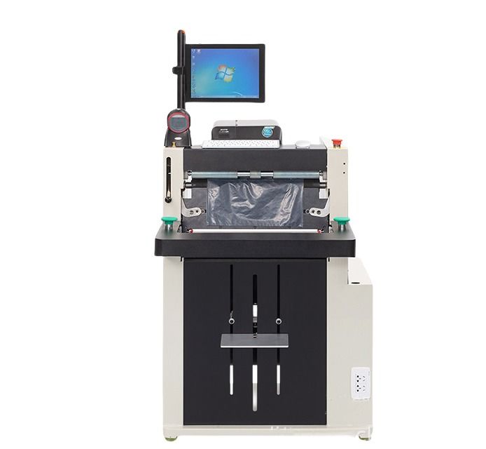 Machine d'ensachage automatique de table pour le e-commerce, ensacheuse automatique, machine d'emballage de sacs pour vêtements, machine de scellage de sacs pour colis express