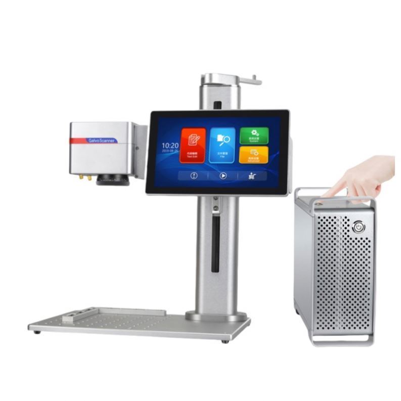 Graveur laser Machine de gravure laser Mini rapide Imprimante de marquage de logo Découpeur Travail du bois Bois Plastique