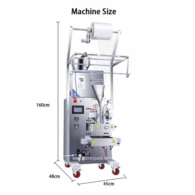 Nouvelle arrivée Automatique à 4 côtés de la machine d'emballage de poudre à sachet de remplissage à plusieurs voies pour la poudre de lait