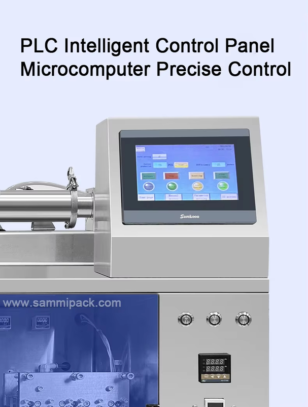 Machine automatique verticale de remplissage et de scellage de sacs pour noix, sucre, café, céréales, fruits secs, emballage en sachets préformés pour aliments