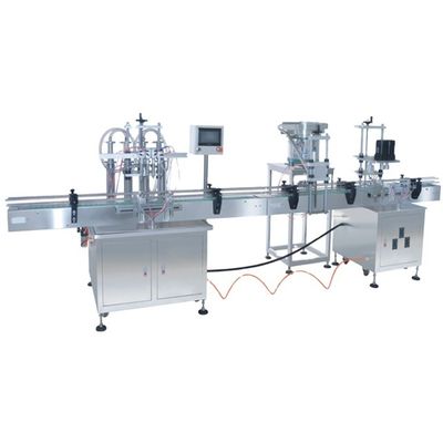 Étiqueteur automatique de bouteilles, machine de remplissage de liquide, bouchons et étiquetage