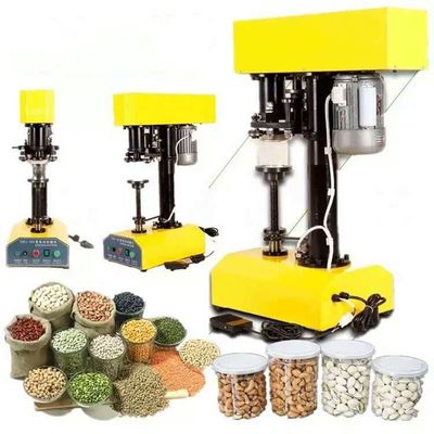 Machine de couture électrique semi-automatique de boîtes d'étain pour boissons