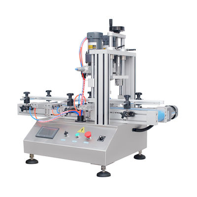 Machine pneumatique de couverture automatique de bouteille pour une bouteille en plastique