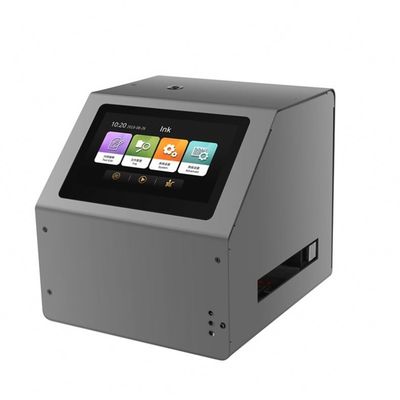 Machine de codage par lots de bouteilles de bureau statique intelligent avec écran tactile