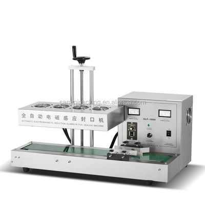 Machine d'étanchéité thermique à induction continue automatique en acier inoxydable GLF-1800