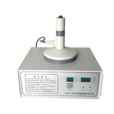 Machine de scellement par induction de pots en verre, machine de scellage de bouchon de bouteille DGYF-500C