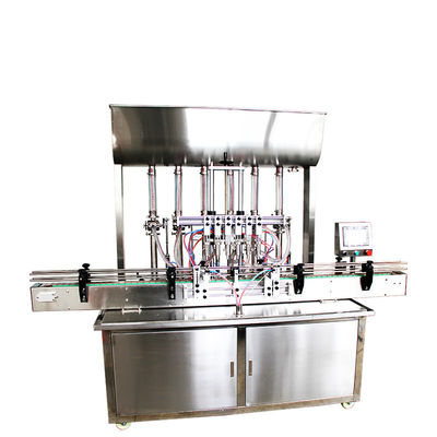 Machine de remplissage de bouteilles à piston automatique en ligne droite