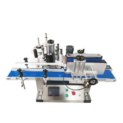 Meilleure qualité Tabletop rond petite machine d'étiquetage semi-automatique bouteille carrée ronde