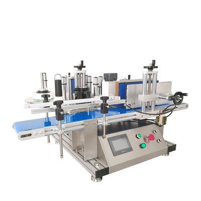 Autocollant de savon liquide machines d'étiquetage automatique de bouteilles d'eau 2 côtés avec codeur